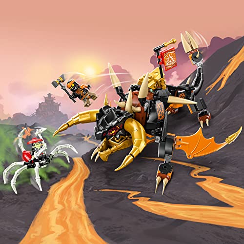 Foto 4 | Lego Ninjago Cole's Earth Dragon Evo 71782, Ley Actualizable - Venta Internacional.