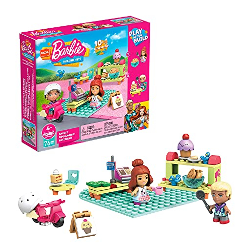 Foto 2 pulgar | Mega Construx Barbie Bakery, Juguetes De Construcción Para Niños - Venta Internacional.
