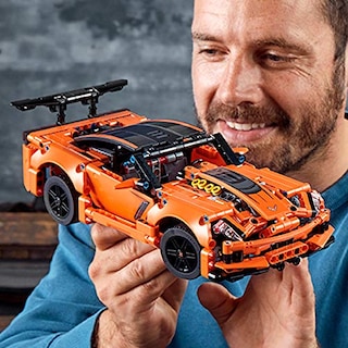Foto 3 | Kit De Construcción Lego Technic Chevrolet Corvette Zr1 42093 - Venta Internacional.
