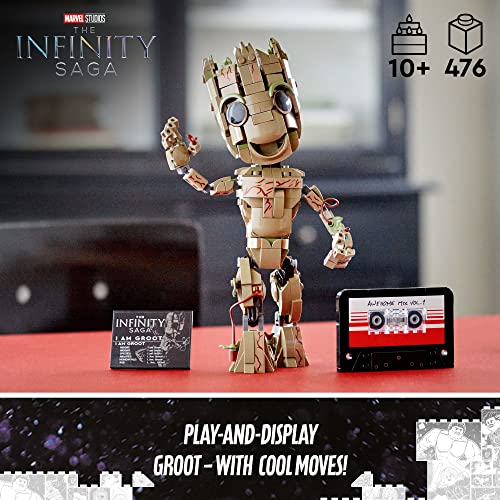 Foto 3 pulgar | Set De Construcción Marvel I Am Groot 76217, 476 Piezas, Para Mayores De 10 Años - Venta Internacional.