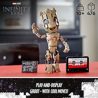 Foto 2 | Set De Construcción Marvel I Am Groot 76217, 476 Piezas, Para Mayores De 10 Años - Venta Internacional.