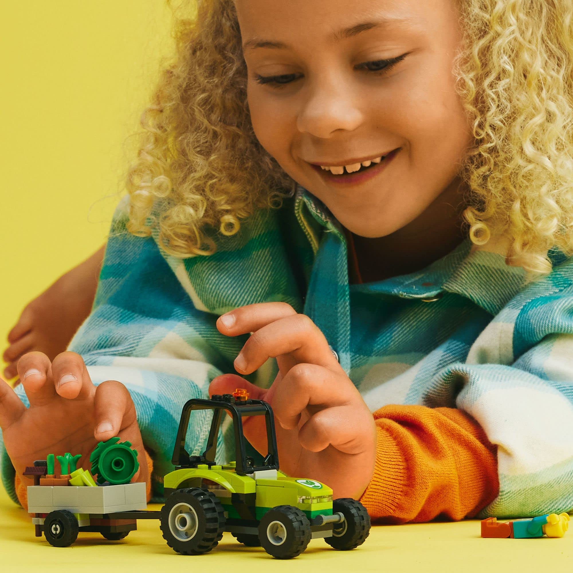 Foto 5 | Tractor Lego City Park 60390, Juguete Con Remolque Para Niño - Venta Internacional.