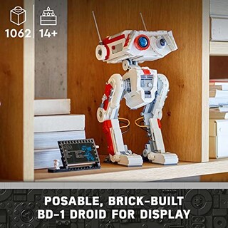 Foto 2 | Maqueta De Figura De Droide Posable Lego Star Wars Bd-1 7533 - Venta Internacional.