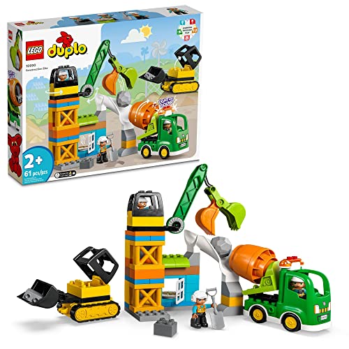 Lego Duplo Obra De Construcción (10990), Grúa De Juguete, Excavadora A - Venta Internacional.