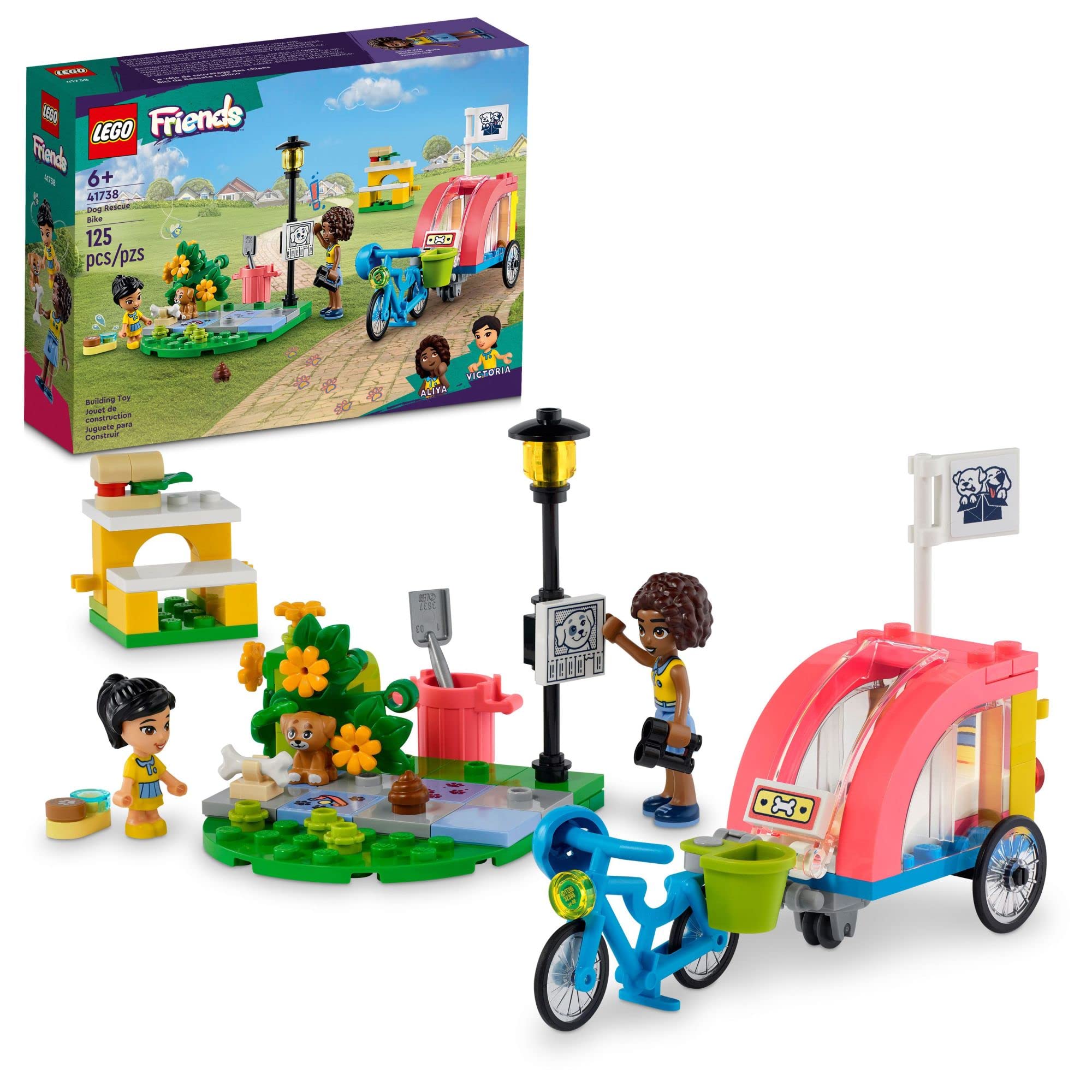 Foto 3 pulgar | Bicicleta de Rescate Para Perros LEGO Friends 41738  - Venta Internacional