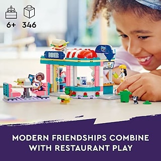 Foto 3 | Lego Friends Heartlake Downtown Diner 41728, Restaurant Pl - Venta Internacional.