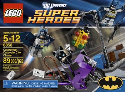 Foto 3 | Lego Super Héroes Catwoman Catcycle City Chase 6858 - Venta Internacional.