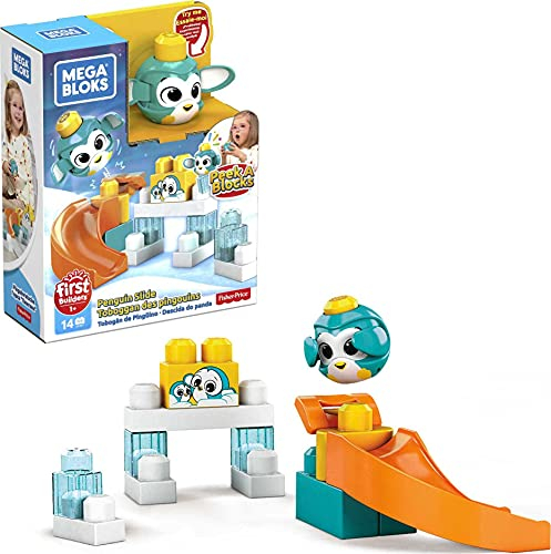 Toy De Construcción Mega Bloks Penguin Slide Con 14 Piezas - Venta Internacional.