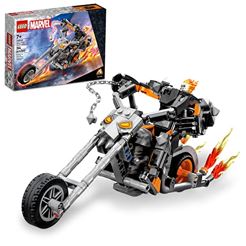 Foto 3 pulgar | Mecánica Y Bicicleta Lego Marvel Ghost Rider 76245, Motor Pa - Venta Internacional.