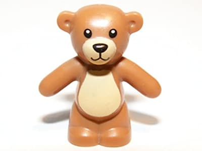 Foto 1 | Lego: Oso De Peluche Marrón Claro Minifig - Niño Y Amiga Minifigura Animal De Juguete (muy Pequeño) - Venta Interna
