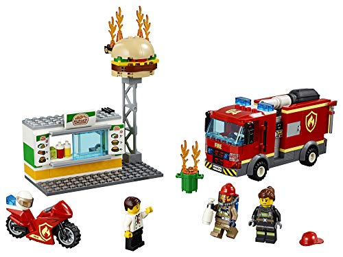 Foto 8 pulgar | Kit De Construcción Lego City Burger Bar Fire Rescue 60214 (327 Piezas) - Venta Internacional.