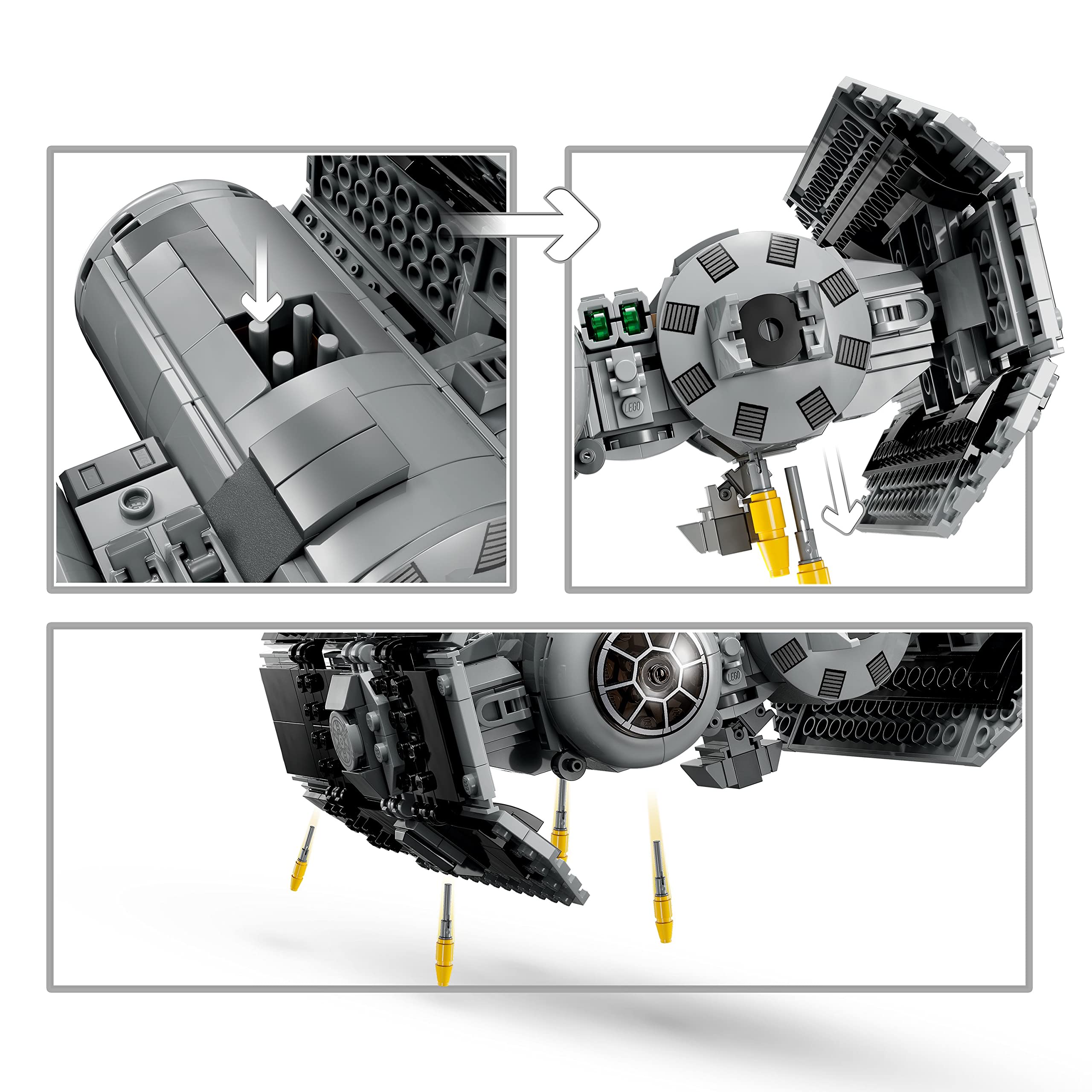 Foto 5 | Lego Star Wars Tie Bomber 75347, Kit De Construcción De Maqu - Venta Internacional.