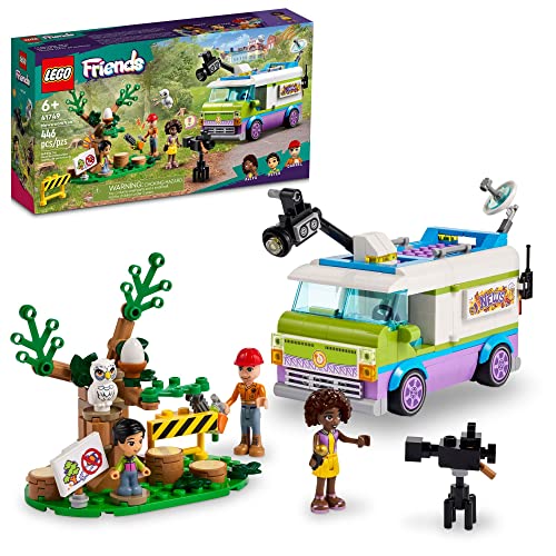 Foto 2 pulgar | Juego De Juguetes De Construcción Lego Friends Newsroom Van  - Venta Internacional.