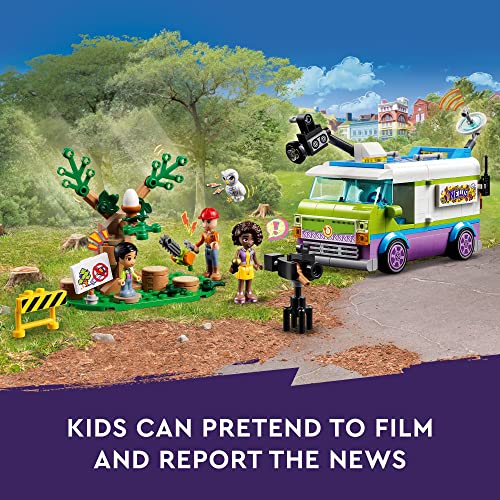 Foto 4 pulgar | Juego De Juguetes De Construcción Lego Friends Newsroom Van  - Venta Internacional.