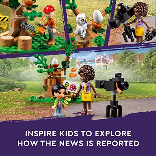 Foto 4 | Juego De Juguetes De Construcción Lego Friends Newsroom Van  - Venta Internacional.