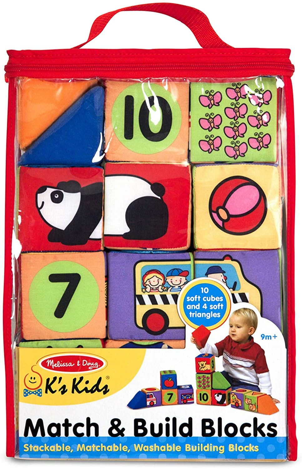 Foto 8 pulgar | Melissa &amp, Doug Match &amp, Build Blocks - Venta Internacional.