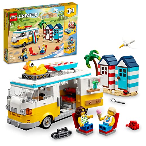 Autocaravana De Playa Lego Creator 3 En 1 A Summerhouse A Ic - Venta Internacional.