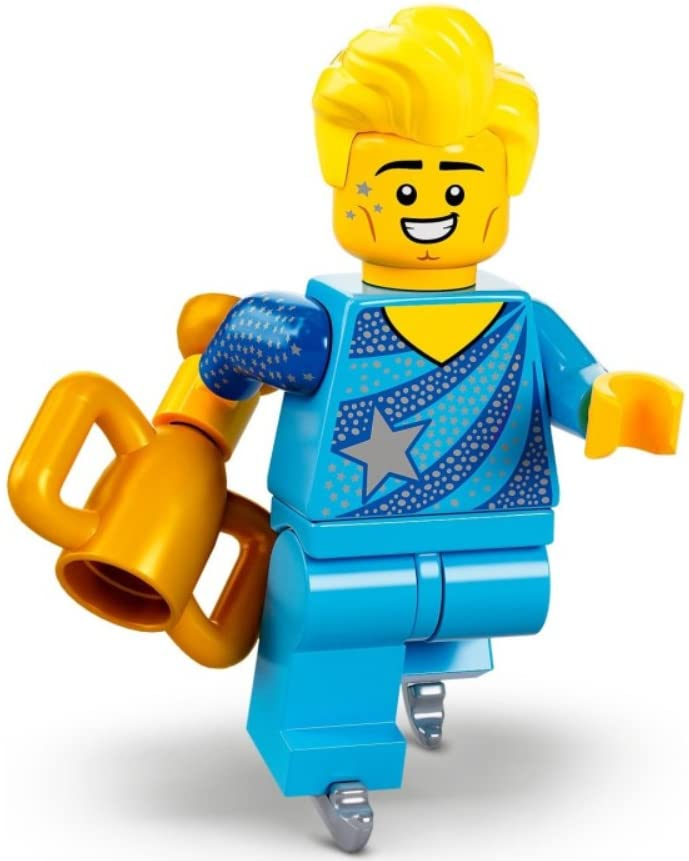 Serie De Minifiguras Lego 22: Campeón De Patinaje Artístico  - Venta Internacional.