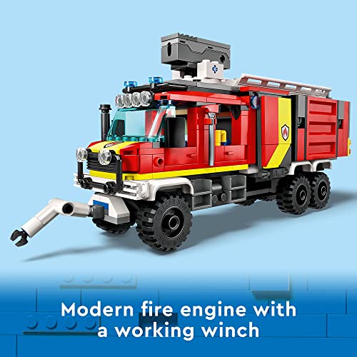 Foto 4 pulgar | Lego City Fire Command Unit 60374, Camión De Rescate De Bomb - Venta Internacional.