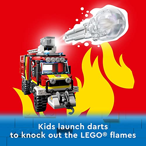 Foto 6 pulgar | Lego City Fire Command Unit 60374, Camión De Rescate De Bomb - Venta Internacional.