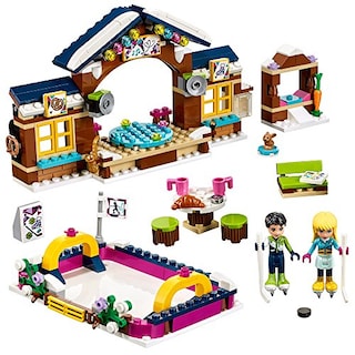 Foto 1 | Kit De Construcción Lego Friends Snow Resort Ice Rink 41322 (307 Piezas) - Venta Internacional.
