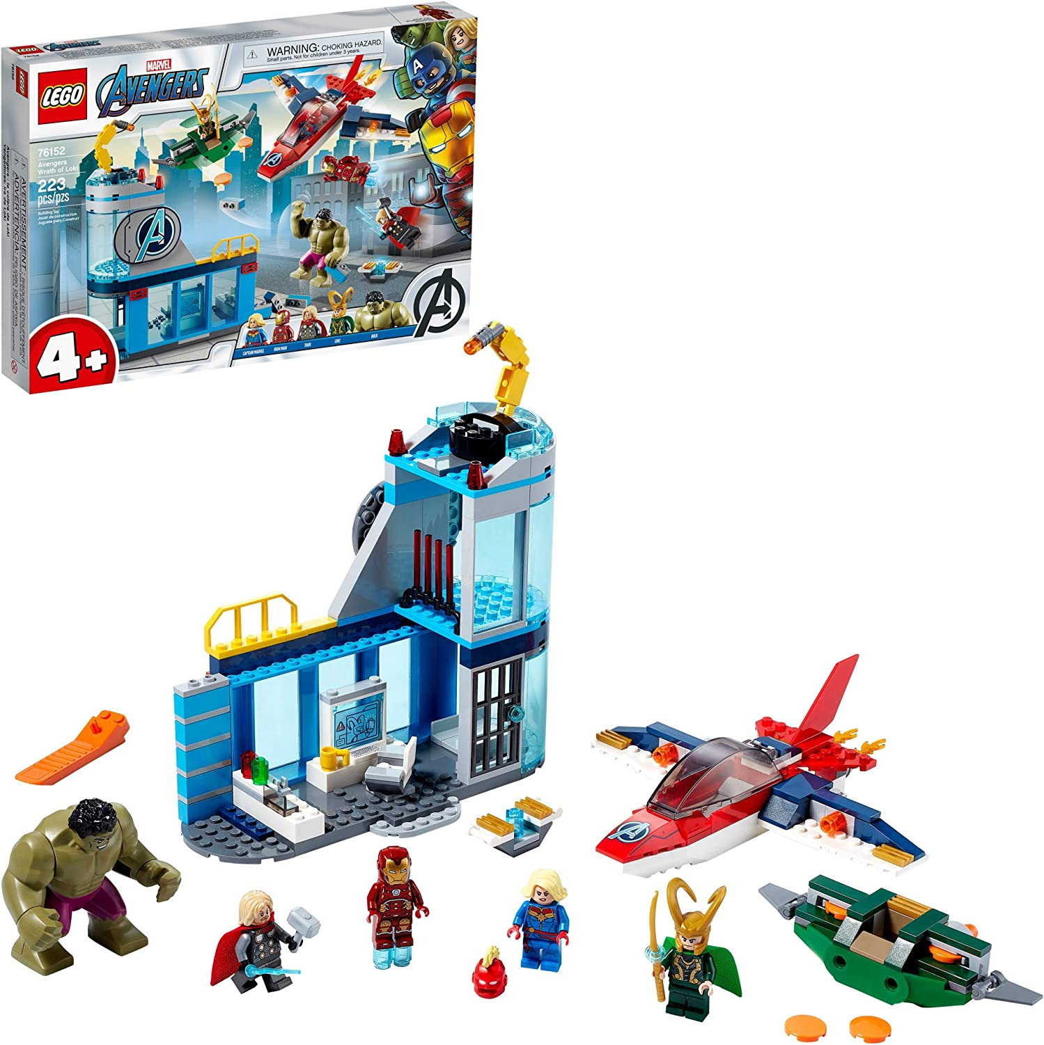 Foto 2 pulgar | Juguete De Construcción Lego Marvel Avengers Wrath Of Loki 7 - Venta Internacional.