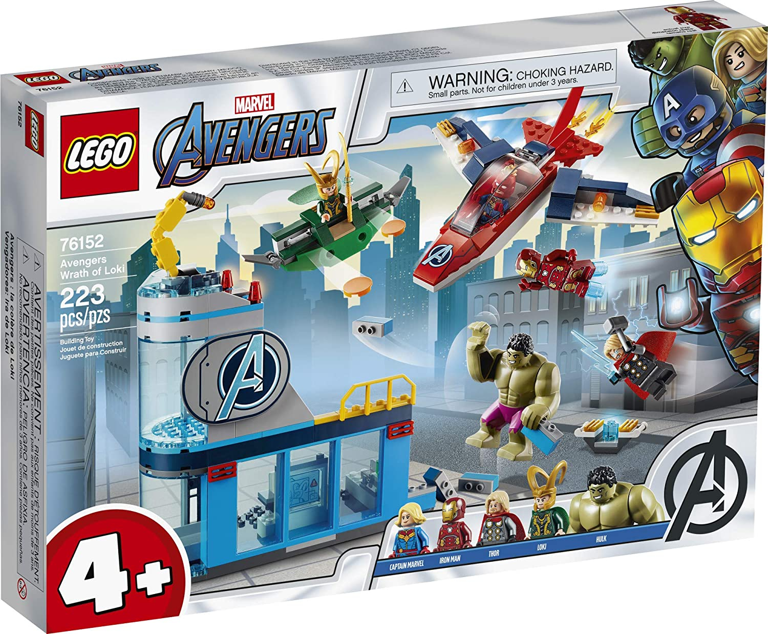 Foto 5 pulgar | Juguete De Construcción Lego Marvel Avengers Wrath Of Loki 7 - Venta Internacional.
