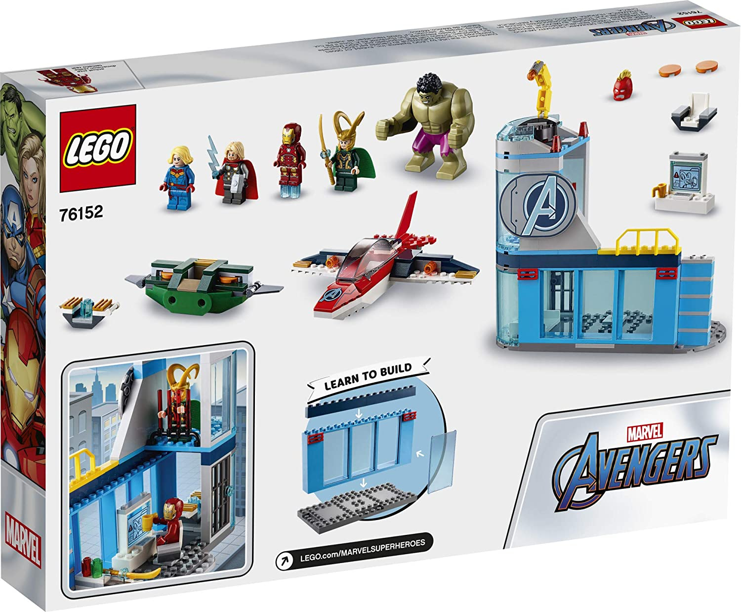 Foto 6 pulgar | Juguete De Construcción Lego Marvel Avengers Wrath Of Loki 7 - Venta Internacional.