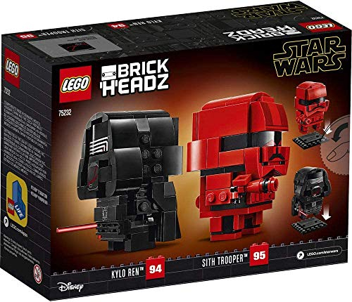 Foto 2 pulgar | Lego Brickheadz Star Wars Kylo Ren & Sith Trooper 75232 Kit De Construcción (240 Piezas) - Venta Internacional.