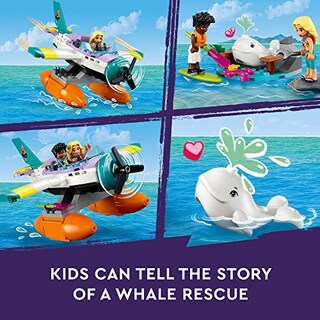 Foto 4 | Juguete De Construcción Lego Friends Sea Rescue Plane 41752, - Venta Internacional.
