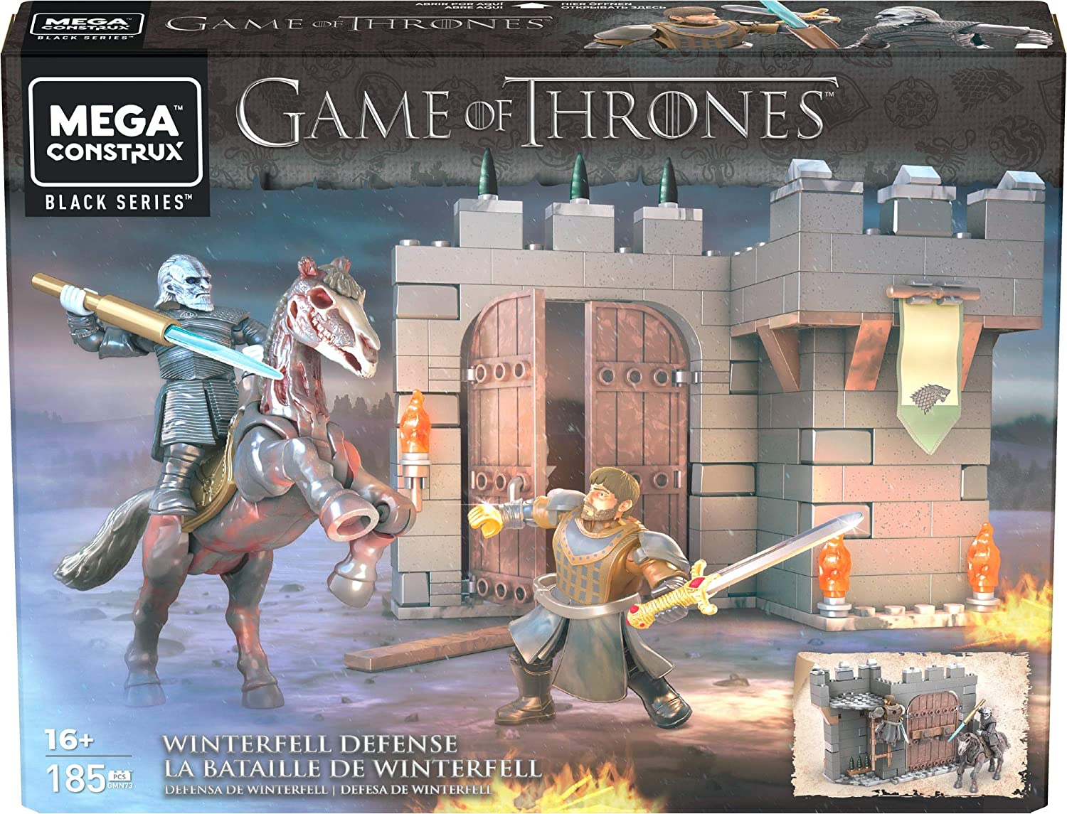 Foto 8 pulgar | Construx-game Of Thrones Winterfell Building Set - Venta Internacional.