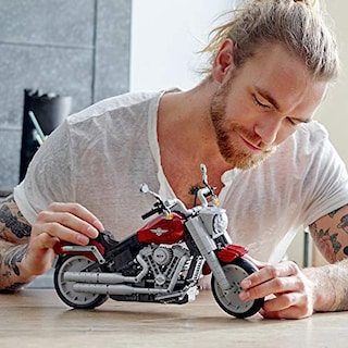 Foto 3 | Lego Creator Expert Harley-davidson Fat Boy 10269 Building - Venta Internacional