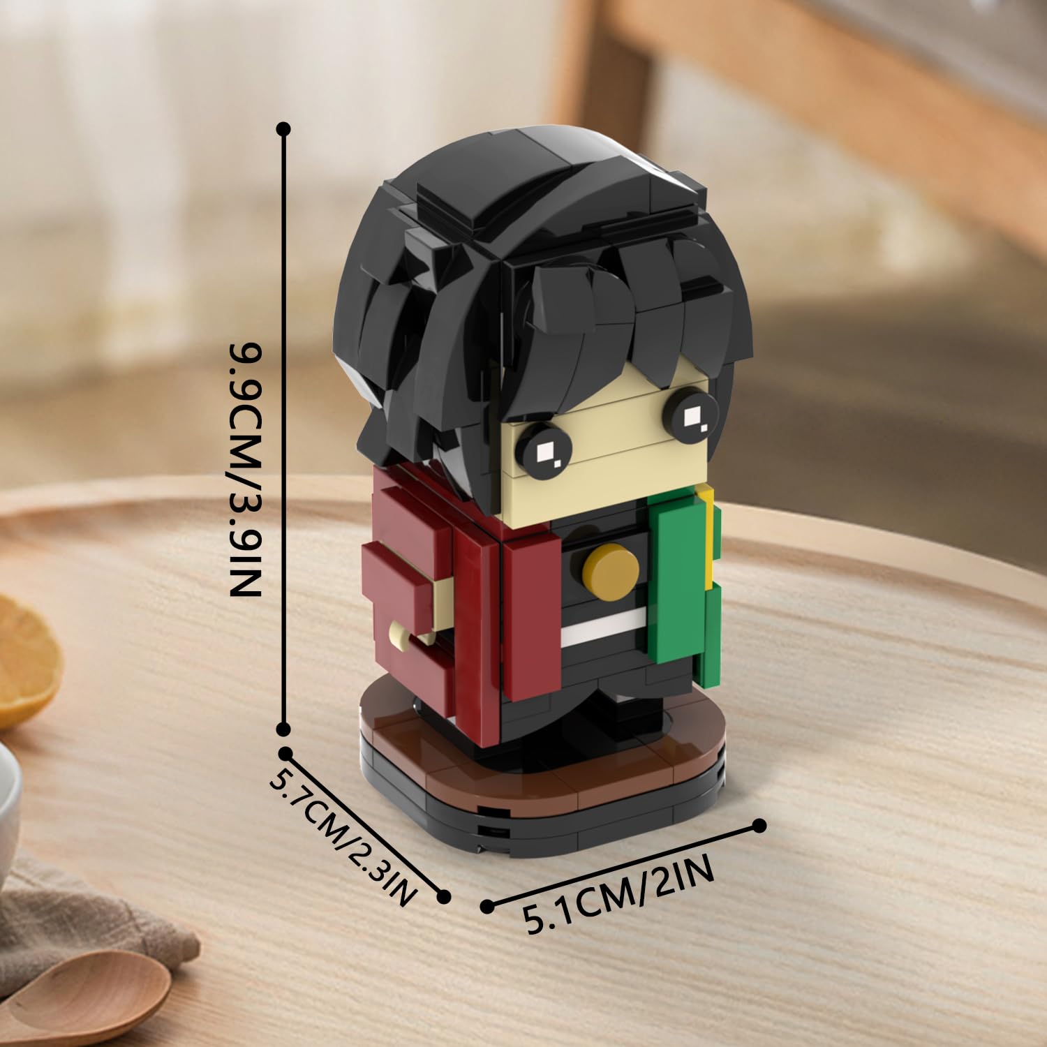 Foto 6 pulgar | Set de Construcción Mooxi-moc Anime Demon Slayer Tomioka Giyuu - Venta Internacional