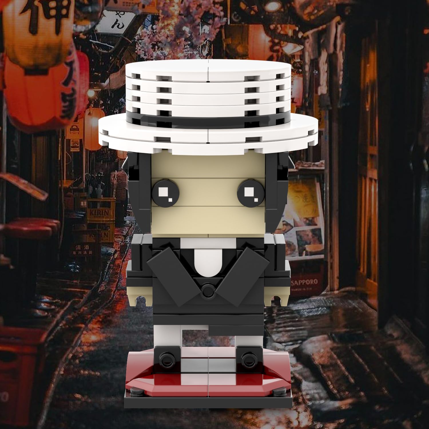 Foto 3 pulgar | Set de Construcción Mooxi-moc Anime Demon Slayer Brick Mini Headz - Venta Internacional