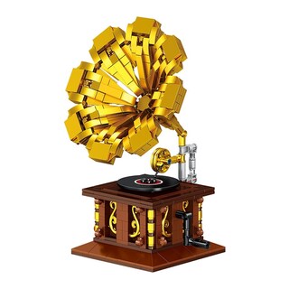 Foto 1 | Set de Construcción Uvini Classic Retro Series Phonograph - Venta Internacional