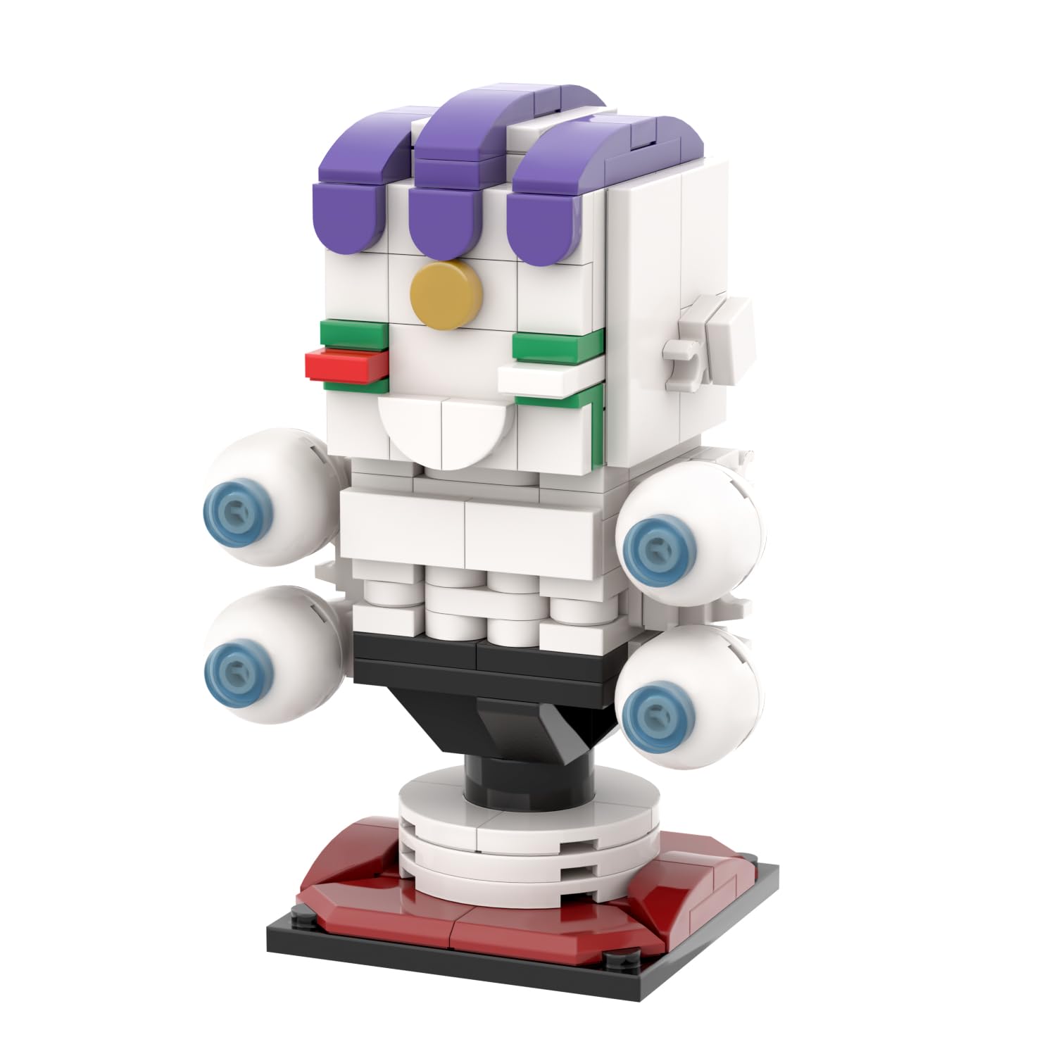 Foto 2 pulgar | Set de Construcción Mooxi-moc Anime Demon Slayer Brick Mini Headz - Venta Internacional
