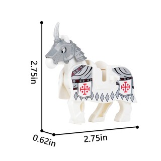 Foto 2 | Juego Building Block Toy Mooxi-moc Action War Horse 10 Piezas - Venta Internacional