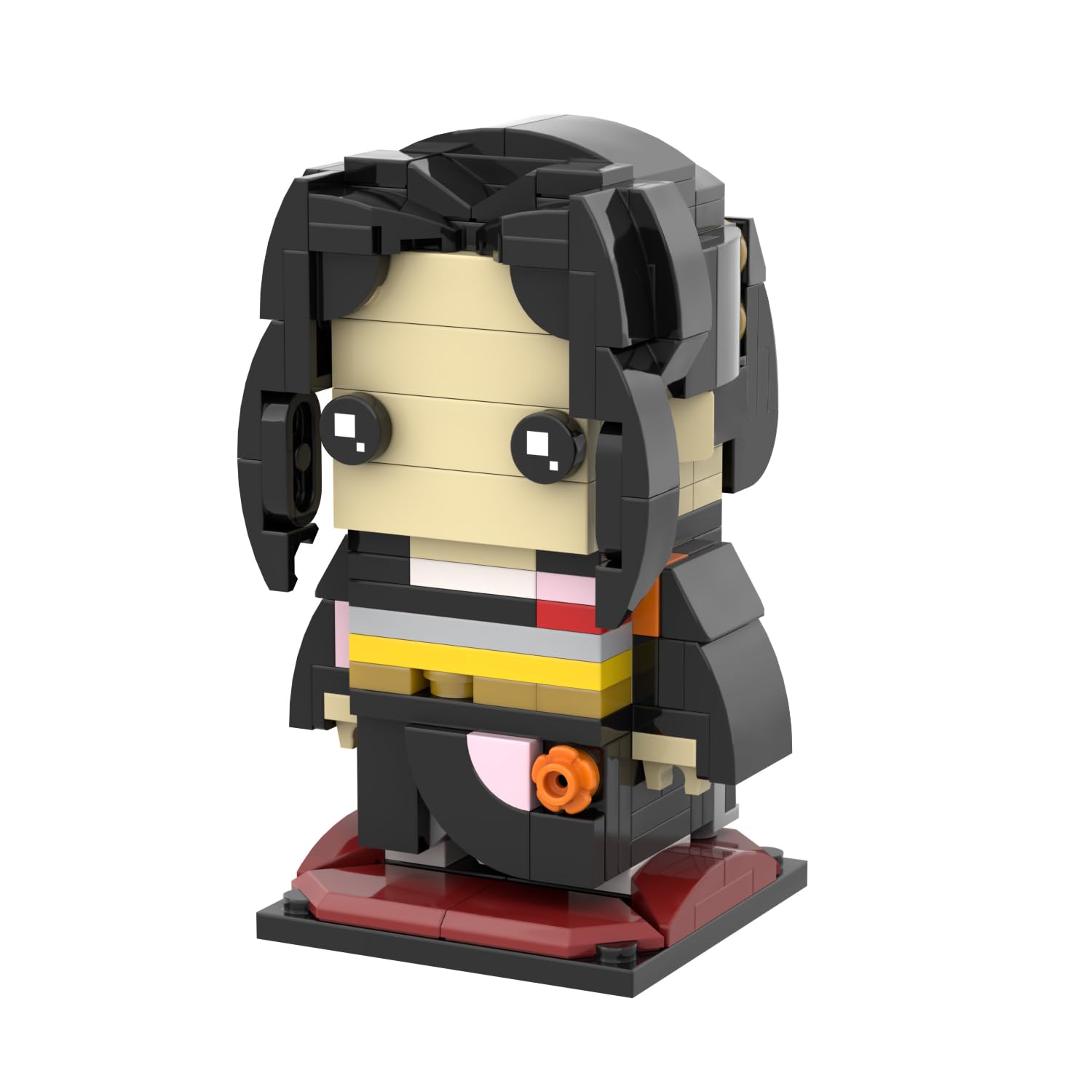 Foto 2 pulgar | Set de Construcción Mooxi-moc Anime Demon Slayer Brick Mini Headz - Venta Internacional