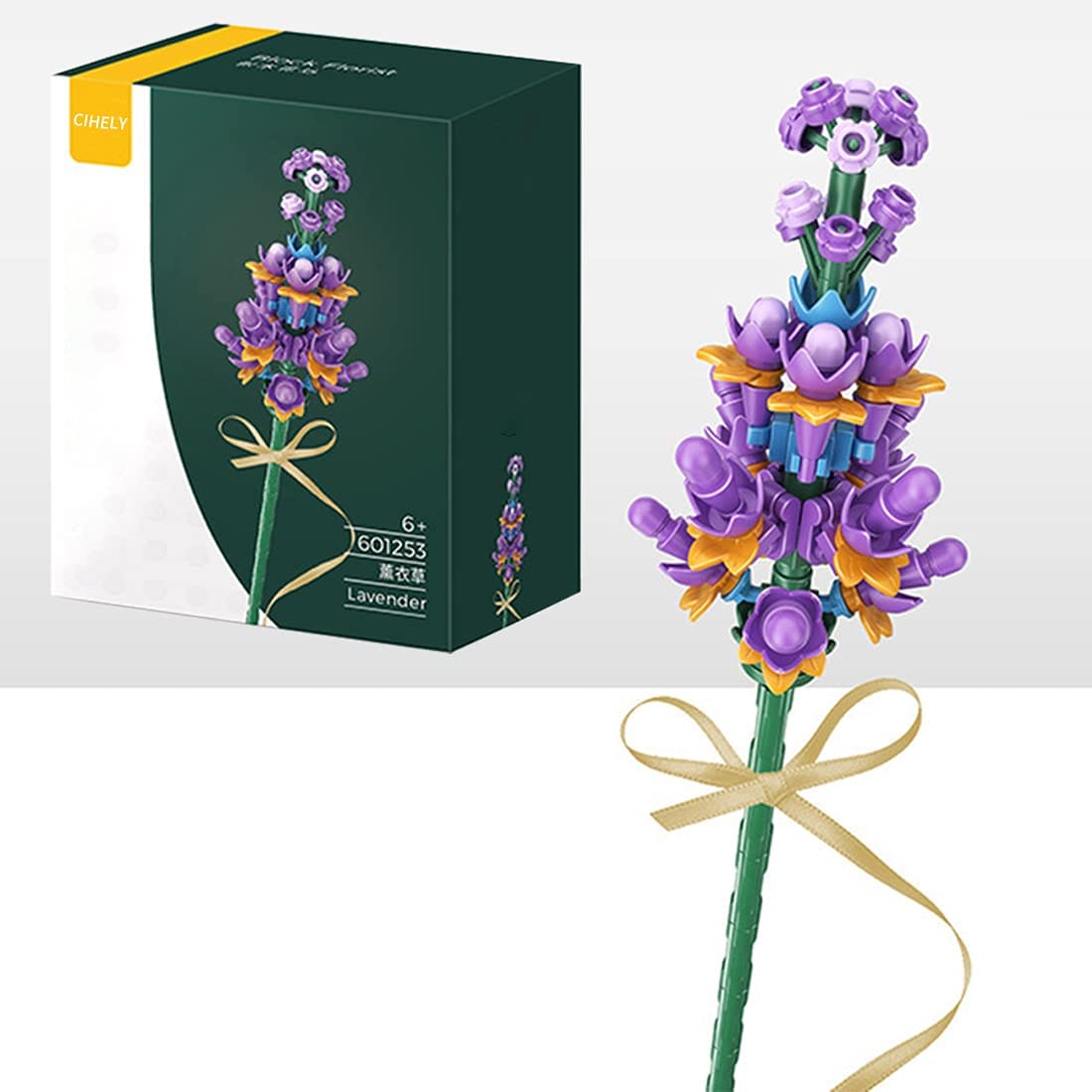 Kit de Ramo de Flores Building Blocks Cihely Lavender 601253 - Venta Internacional $415