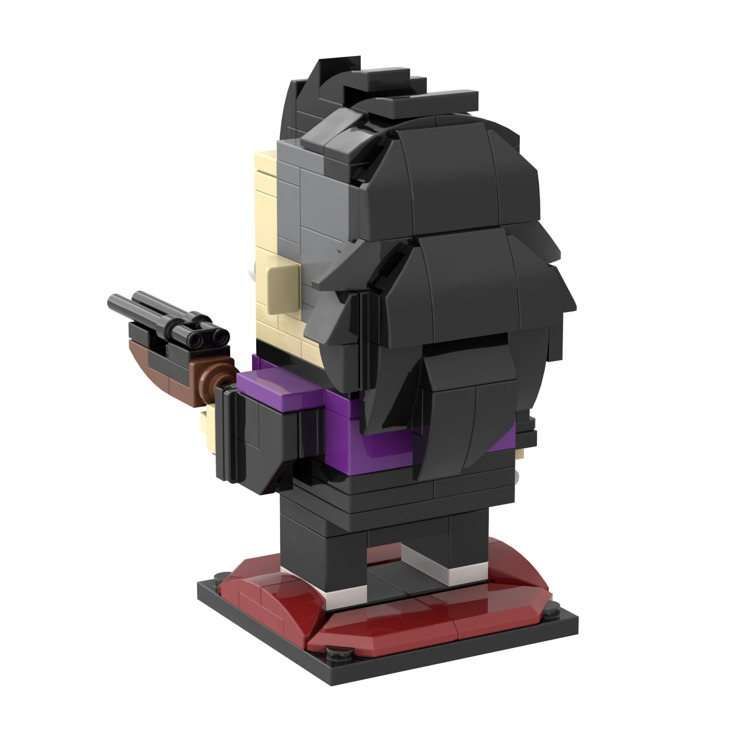 Foto 4 pulgar | Set de Construcción Mooxi-moc Anime Demon Slayer Shinazugawa Genya - Venta Internacional
