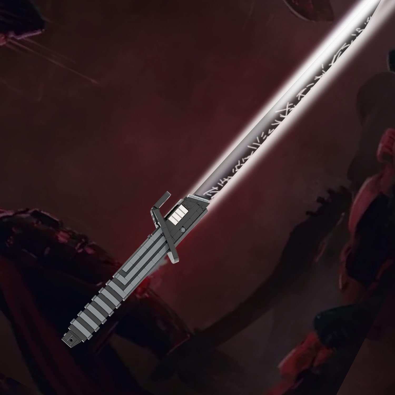 Foto 3 pulgar | Set de Construcción Mooxi-moc Space Wars Mandalorian Darksaber Hilt - Venta Internacional