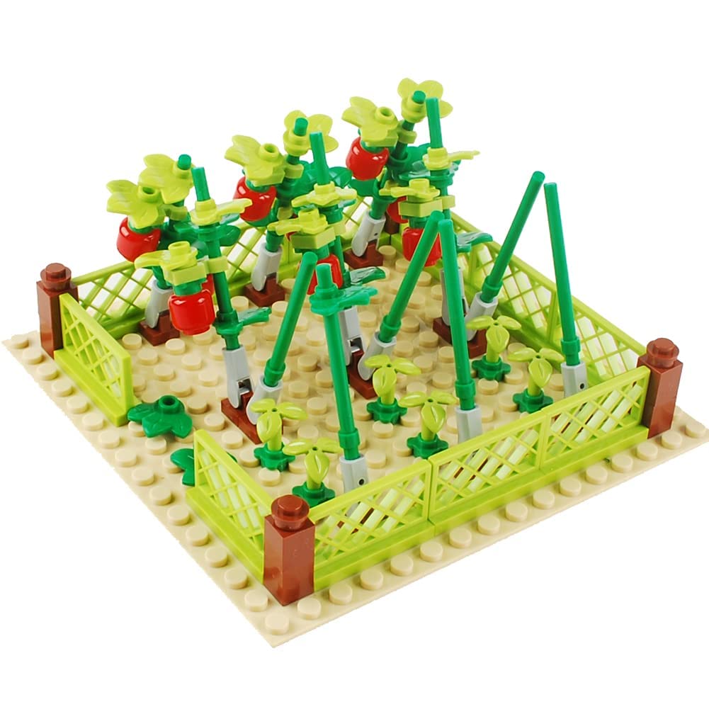 Foto 4 pulgar | Set de Bloques de Construcción Baenrcy Farm Field con Plantas y Animales - Venta Internacional