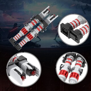 Foto 2 | Set de Construcción Mooxi-moc Space Wars Rey Skywalker Lightsaber - Venta Internacional