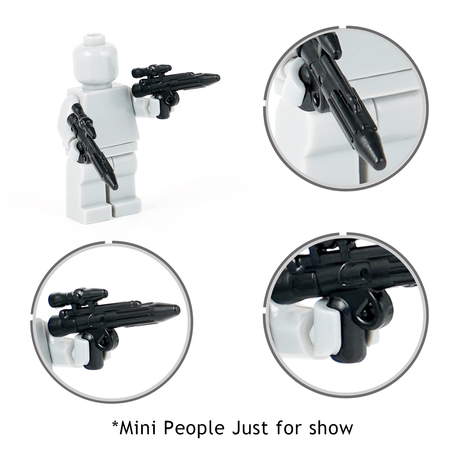 Foto 4 pulgar | Paquete de Armas Mooxi-MOC Space Wars DH-17 Clone Trooper 50 Piezas - Venta Internacional