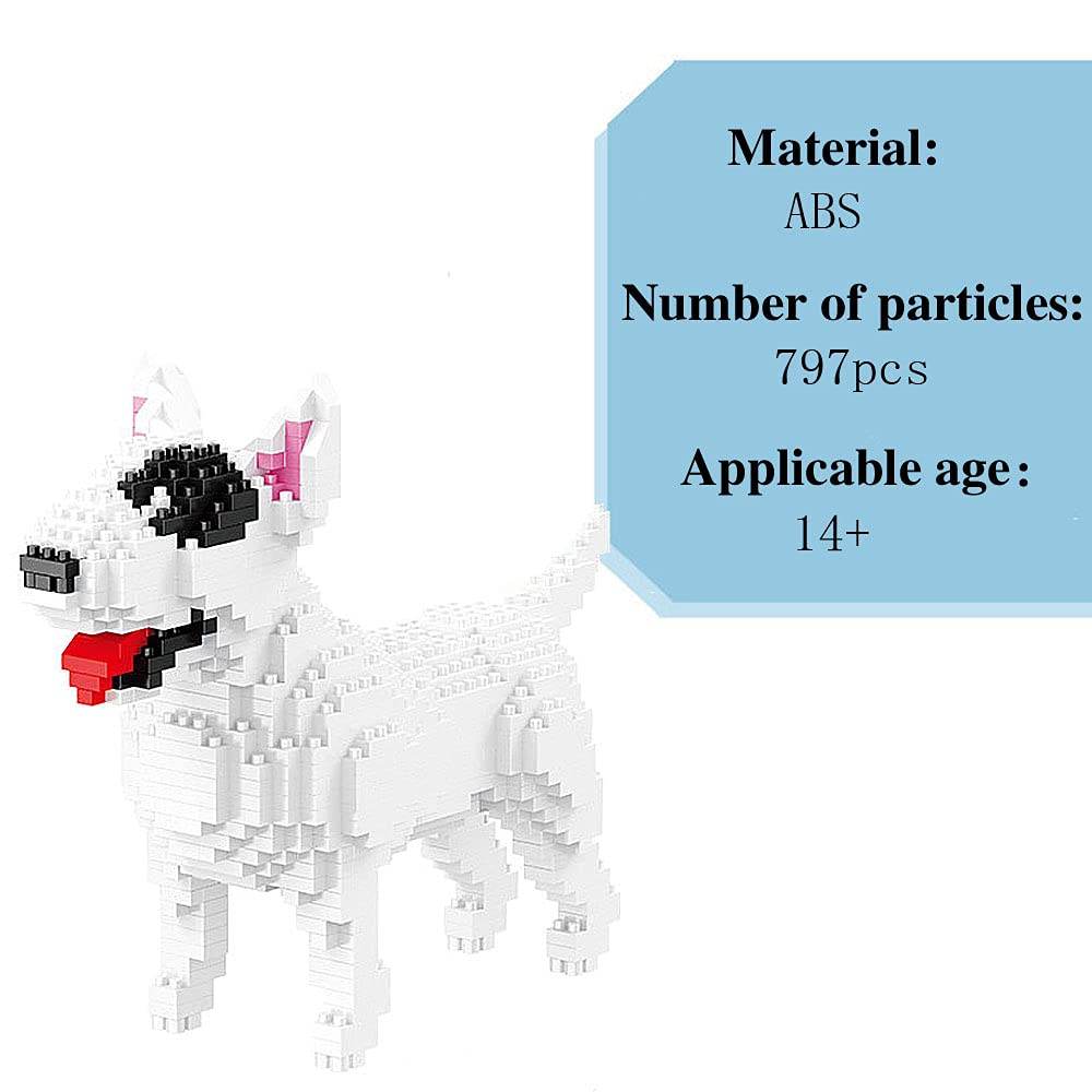 Foto 2 | Bloques de Construcción ISeeSee Miniperro Bulldog 797 Piezas - Venta Internacional