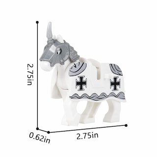Foto 2 | Caballos con Bloques de Construcción Mooxi-MOC 10 Unidades - Venta Internacional