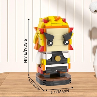Foto 5 | Set de Construcción Mooxi-MOC Anime Demon Slayer Rengoku Kyoujurou - Venta Internacional