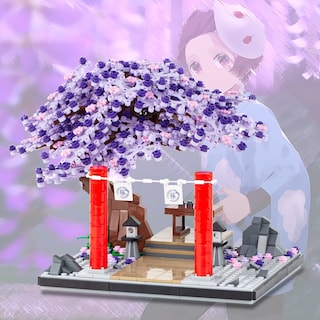 Foto 2 | Building Blocks Set Mooxi-MOC Demon Slayer Anime - Venta Internacional
