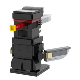 Foto 2 | Set de Construcción Mooxi-MOC Anime Samurai Sword Brick Mini Headz - Venta Internacional