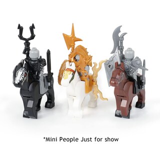 Foto 5 | Juego Building Block Toy Mooxi-moc Action War Horse 15 Piezas - Venta Internacional